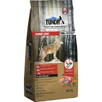 Tundra DOG Croquettes Senior/Light Dinde, Poulet et Saumon 11,34 kg