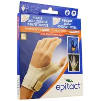 Epitact Pouce Douloureux Rhizarthrose - Orthèse Rigide de Nuit Droite Medium 1 pc(s) Bandage(S)