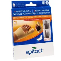 Epitact Orthèse corrective double Taille S Pied droit 1 pc(s) Bandage(S)