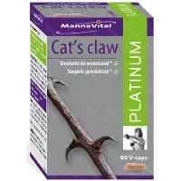 Mannavital Cats Claw Platinum 60 pc(s) Capsule(S)