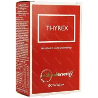 Natural Energy Thyrex | fonction thyroïdienne - Ashwaganda - L-Tyrosine 60 pc(s) Capsule(S)