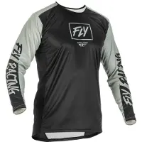FLY Racing Lite Jersey Black Grey Taille XL