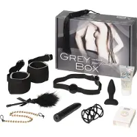 Fifty Shades of Grey GREY - Coffret sextoys multi-pièces - gris