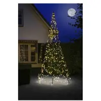 Fairybell 4 meter - 640 Led - Warm White - Twinkle Incl. Pole