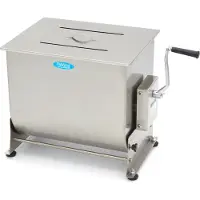 Maxima - Mélangeur de viande Gastro - 60 l - 55 kg de viande - Bol basculant - Manuall