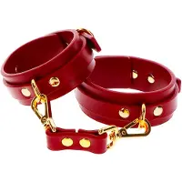 Taboom Bondage in Luxury menottes pour les pieds red 35,5 cm