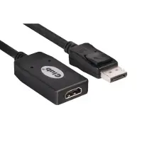 Club 3D Cac1001 Displayport To Hdmi Adapter Argenté