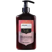 Arganicare , Sérum capillaire à la protéine de soie, démêlant et nourrissant, 400 ml