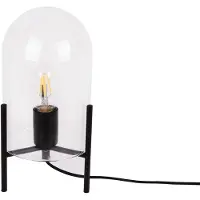 Present Time Leitmotiv - Lampe de table Glass Bell - Transparent
