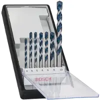Bosch Accesorios Robustline Concrete Cyl-5 4-10 Mm 7 Pieces Argenté
