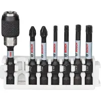 Bosch 2608522327 - Embout De Vissage Impact Control PH2 / PZ2 / T15 / T20 / T25 / T30 50 Mm 7x