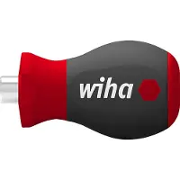 Wiha 28101 Porte-embouts aimanté avec poignée 0,6 cm (0,25")/1/4" x 57 (Import Allemagne)