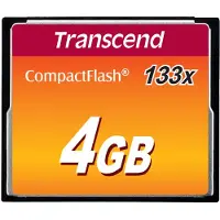 Transcend TS4GCF133 mémoire flash 4 Go CompactFlash MLC