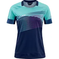 Cube Teamline Short Sleeve Enduro Jersey Bleu 3XL Femme
