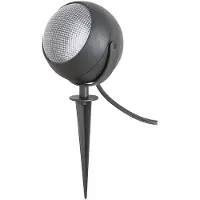 Rabalux Lampe d'extérieur Derby Lampe de chemin avec piquet de terre en métal et plastique noir mat L:13cm H:31,3cm IP44