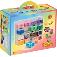 Hama Storage Box Midi Beads Construction Game Multicolore Enfants