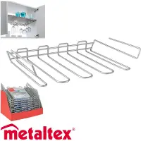 Metaltex Mycrystal Glass Hanger 38x26x7 Cm Clair