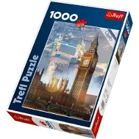 Merkloos Londres à l'aube Puzzle 1000 pièces