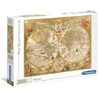 Clementoni Ancient Map Puzzle 2000 Pieces Multicolore Enfants