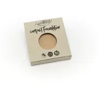 PuroBIO cosmetics Compact Foundation fond de teint compact poudré - recharge SPF 10 teinte 01 9 g