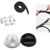 D-Line Kit de gestion des câbles (Gaines pour câbles)