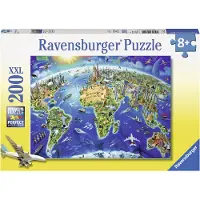 Ravensburger 127221 XXL Große, weite Welt Puzzle 200 Teile