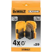 DeWalt DT4957-QZ Jeu De 29 Forets À Métaux HSS-Co En Cassette