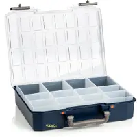 Raaco CarryLite 80 4x8-12 Bleu Polycarbonate (PC), Polypropylène (PP)