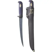 Marttiini Couteau à filets Martef 9", leather sheath