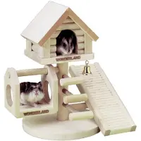 Karlie Wonderland Rodents House Marron 21 x 22 x 16 cm