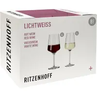 Ritzenhoff Coffret LICHTWEISS JULIE BLANC ET VIN ROUGE #3 DE NADINE NIGGEMEIER