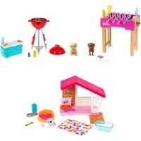 Barbie Mini Playset w. Pet Asst.