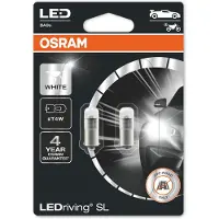 Osram LED Lampes pour voiture 12V 0.8W BA9s 3893DWP-02B