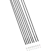 Dt Swiss Kit de rayons pour ARC1400 DICUT avant/arrière, longueur 48/62/80 mm, couleur noire - précision optimale...
