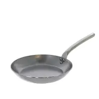 De Buyer 5130.28, Rond, Poêle à frire polyvalente, Acier inoxydable, Acier inoxydable, Acier, Céramique, Gaz, Halogène, Induction