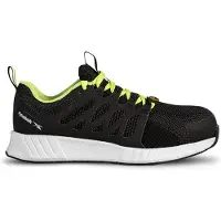 Reebok Chaussure de sécurité Fusion Flexweave Work taille 42 largeur 11 noir/vert citron S1P SRC ESD