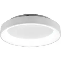 TRIO Plafond Plafond moderne encastrable LED GIRONA blanc 671290131