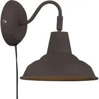 Nordlux Applique Andy Liseuse Ø 20 cm Marron vintage