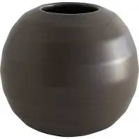 Markslöjd Vase Omfamna 14 cm, gris foncé (1x)