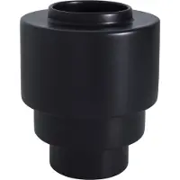 Markslöjd Vase Akka 19.5 cm, noir (1x)