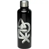 Paladone Playstation Utilisation quotidienne 480 ml Acier inoxydable Noir, Argent