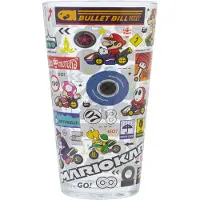 Paladone Verre Gaming de - Mario Kart - pour Indifférent - multicolore - Taille Standard