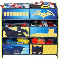 Batman Meuble De Rangement Pour Chambre D'enfant Avec 6 Bacs