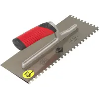 Rubi - Peigne en acier 28 cm (12 X 12) 45º (75923)