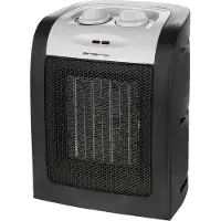 Emerio Chauffage soufflant PTC FH-106145 – 20 m² – 2 niveaux de chauffe – thermostat réglable – voyant lumineux – fonction ventilation – protection an