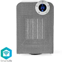 Nedis Radiateur soufflant 1800 W Thermostat oscillant/bascule/surchauffe WiFi ws WIFIFNH20CWT