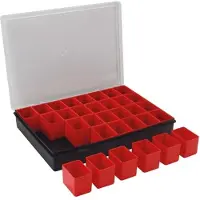 Velleman Tayg - Organisateur - 330 X 247 X 54 Mm - 32 Bacs Amovibles - 4,4 L