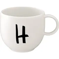 Villeroy & Boch Letters, Tasse, Blanc