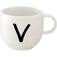 Villeroy & Boch Letters, Tasse, Blanc