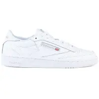 Reebok Baskets basses 'Club C 85' gris / rouge / blanc